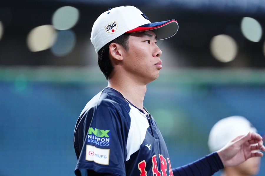侍ジャパンに選出されたオリックス・曽谷龍平【写真：小林靖】