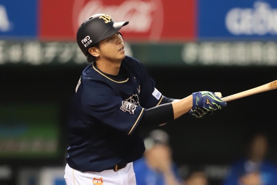 オリックス時代の白崎浩之氏【写真：荒川祐史】
