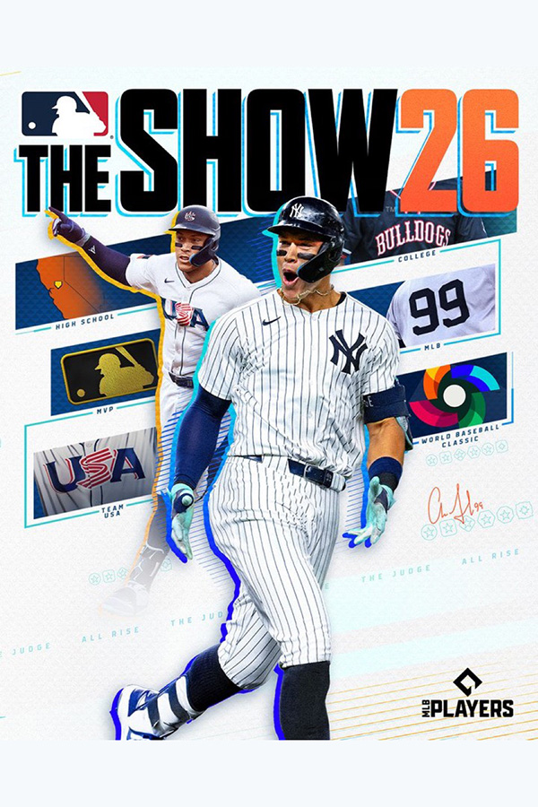 「MLB The SHOW」の表紙に選ばれたアーロン・ジャッジ（写真はスクリーンショット）