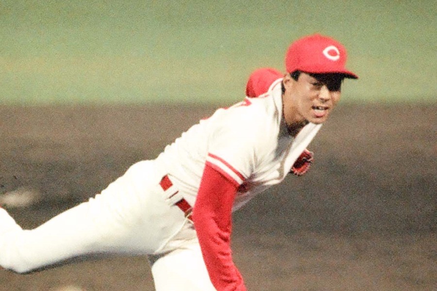 気迫あふれる投球で“炎のストッパー”と呼ばれた広島・津田恒美氏【写真提供：産経新聞社】