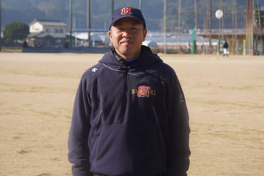 長崎ポニー・松尾大吾監督【写真：尾辻剛】