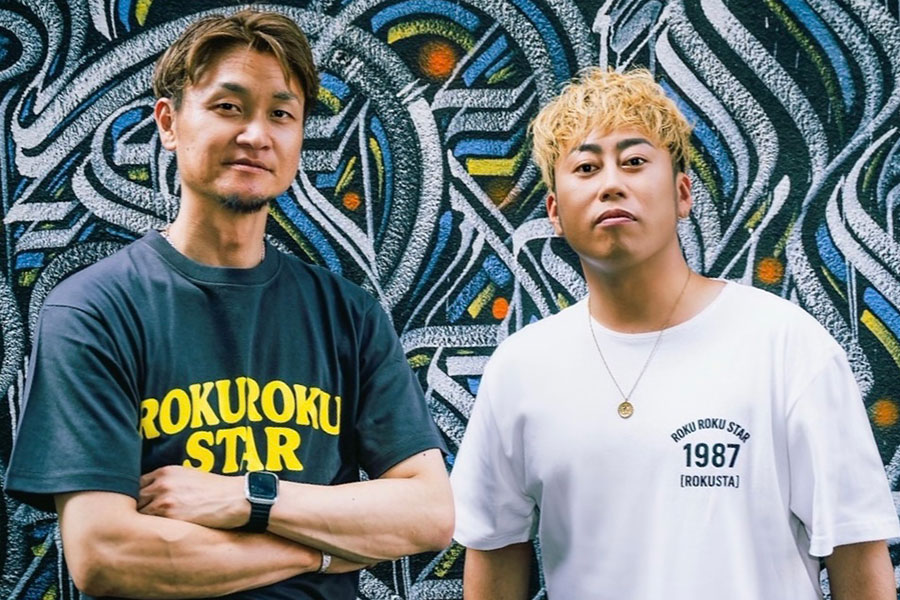 「YAMATY」として出演する大和氏（左）【写真：球団提供】