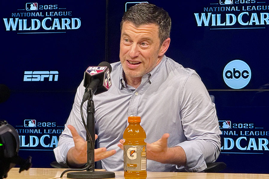 ドジャースのアンドリュー・フリードマン編成本部長【写真：小谷真弥】