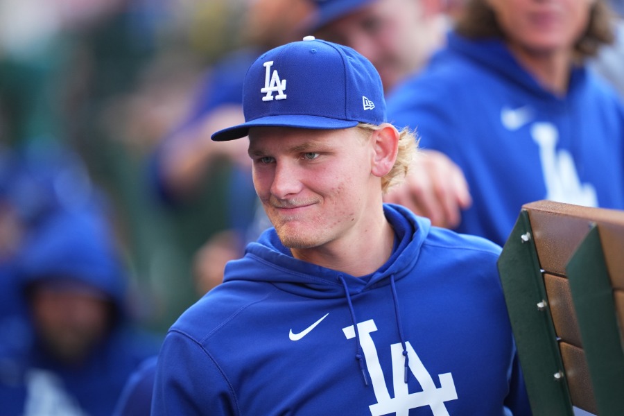 ドジャースのエメ・シーハン【写真:イワモトアキト】