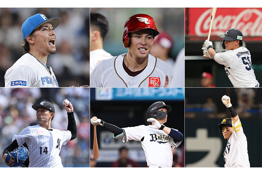 パ・リーグ6球団の注目選手たち【写真：球団提供】