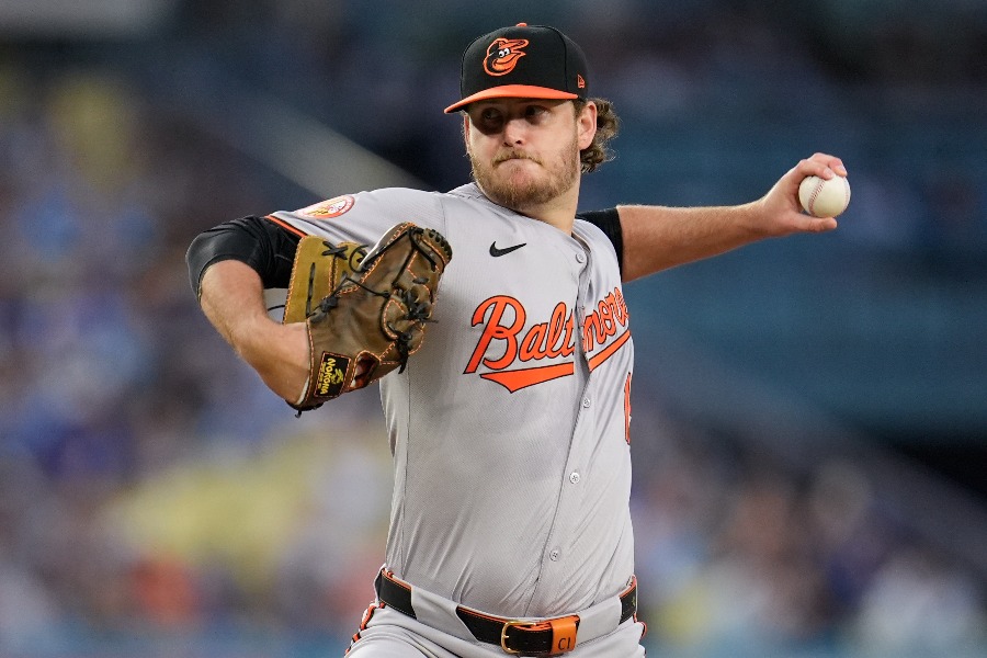 ドジャースはコール・アービンとマイナー契約をした（写真はオリオールズ時代）【写真：アフロ】