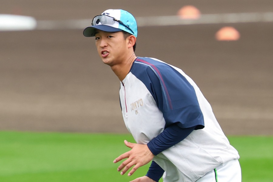 ヤクルト・松下歩叶【写真：加治屋友輝】