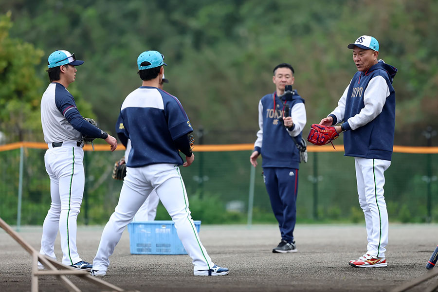ヤクルトの1軍春季キャンプが沖縄・浦添で行われている【写真：加治屋友輝】
