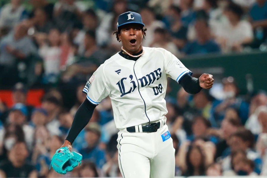 元西武のジェフリー・ヤン【写真：小池義弘】