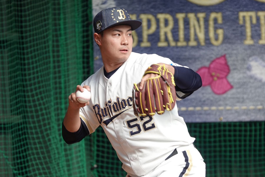 オリックス・横山楓【写真：真柴健】