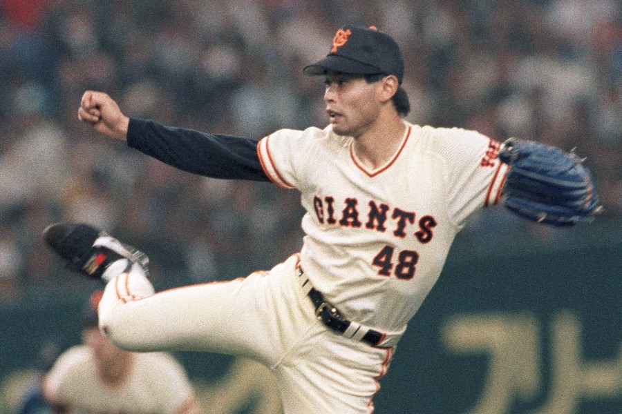 巨人時代の香田勲男氏【写真提供：産経新聞社】