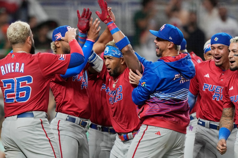プエルトリコ代表【写真：アフロ】