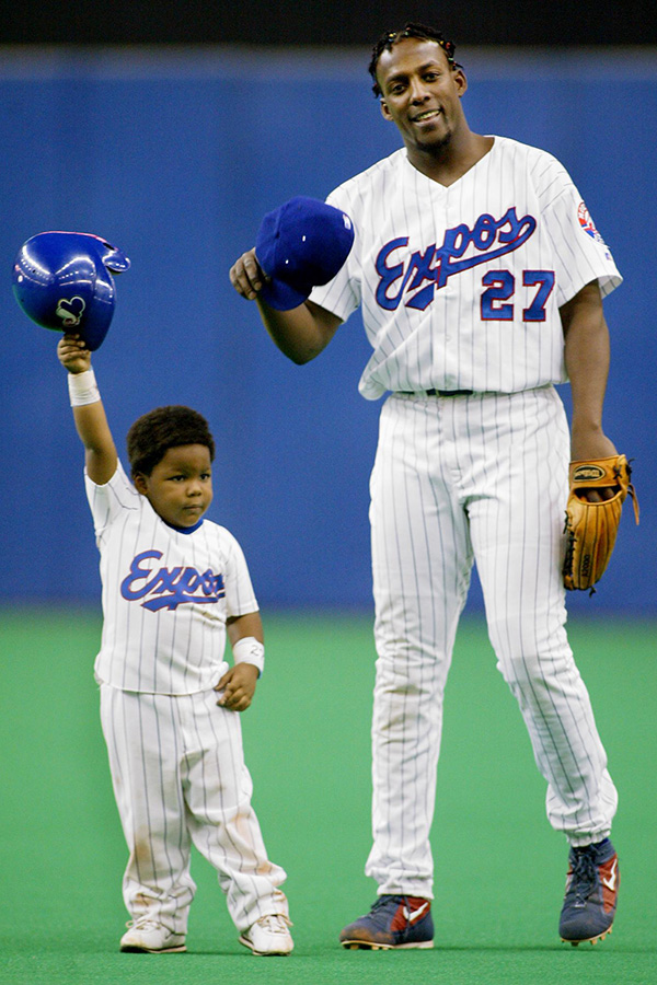 子ども時代のブラディミール・ゲレーロJr【写真：アフロ】