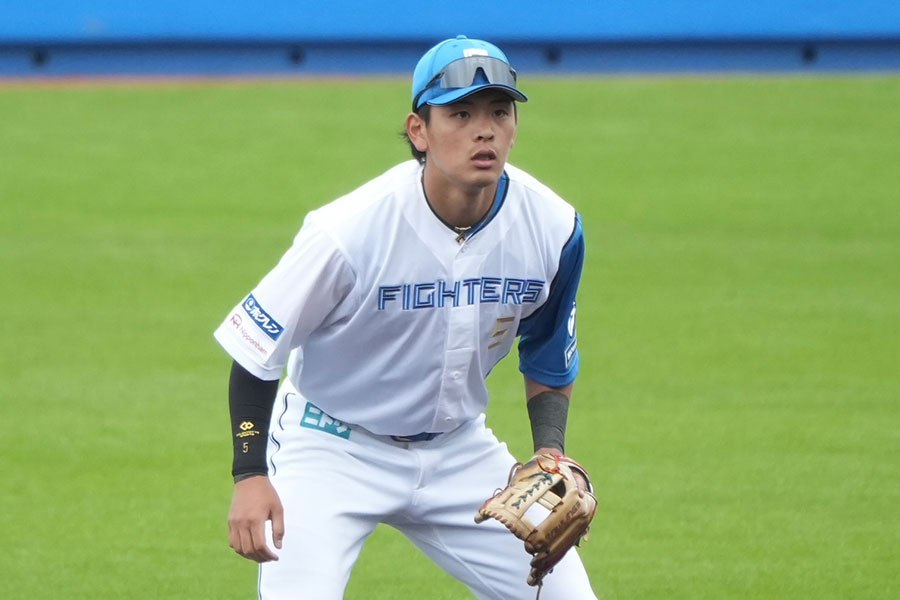 日本ハム・野村佑希【写真：町田利衣】