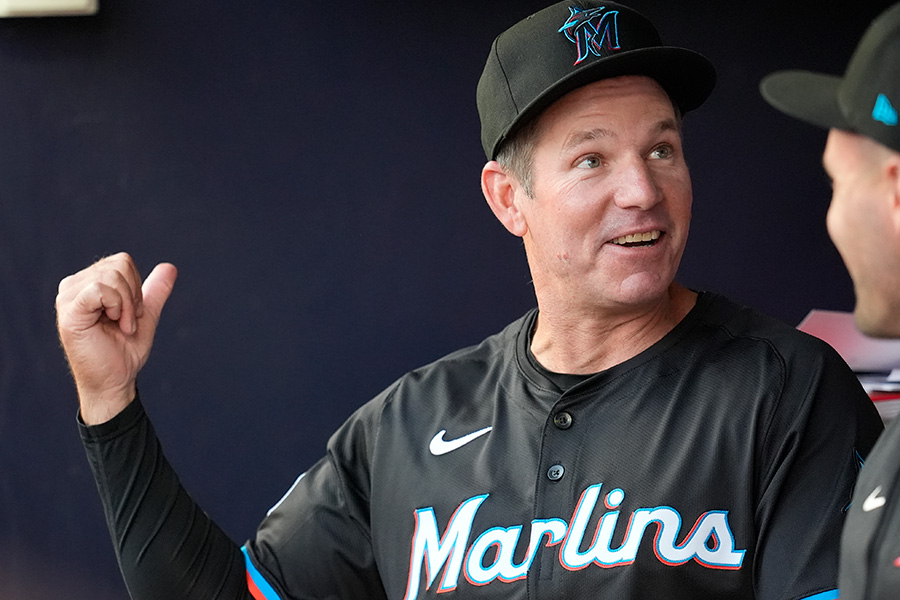 マーリンズのクレイトン・マッカラー監督【写真：アフロ】
