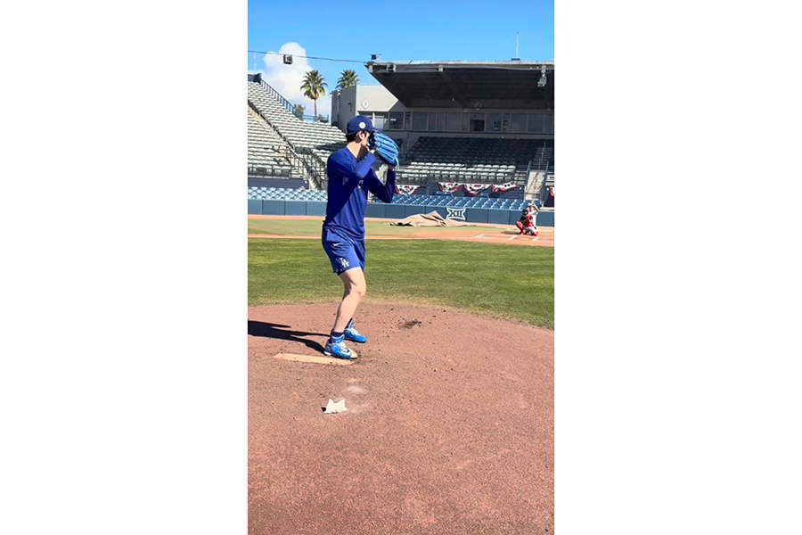 ドジャース・佐々木朗希がインスタグラムを公開（写真はスクリーンショット）