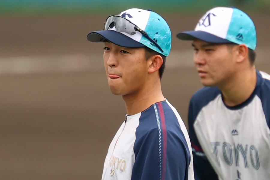 ヤクルト・松下歩叶【写真：加治屋友輝】