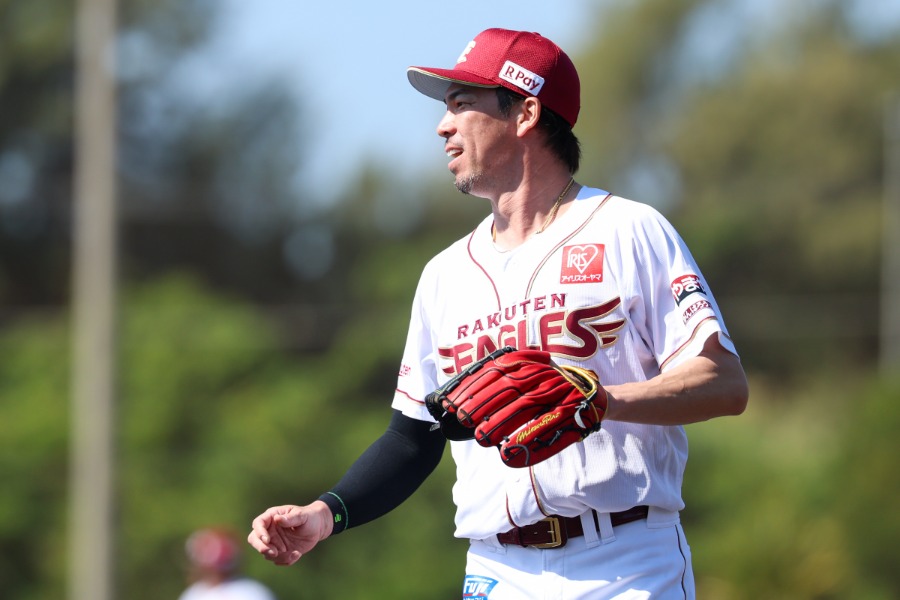 楽天・前田健太【写真：加治屋友輝】