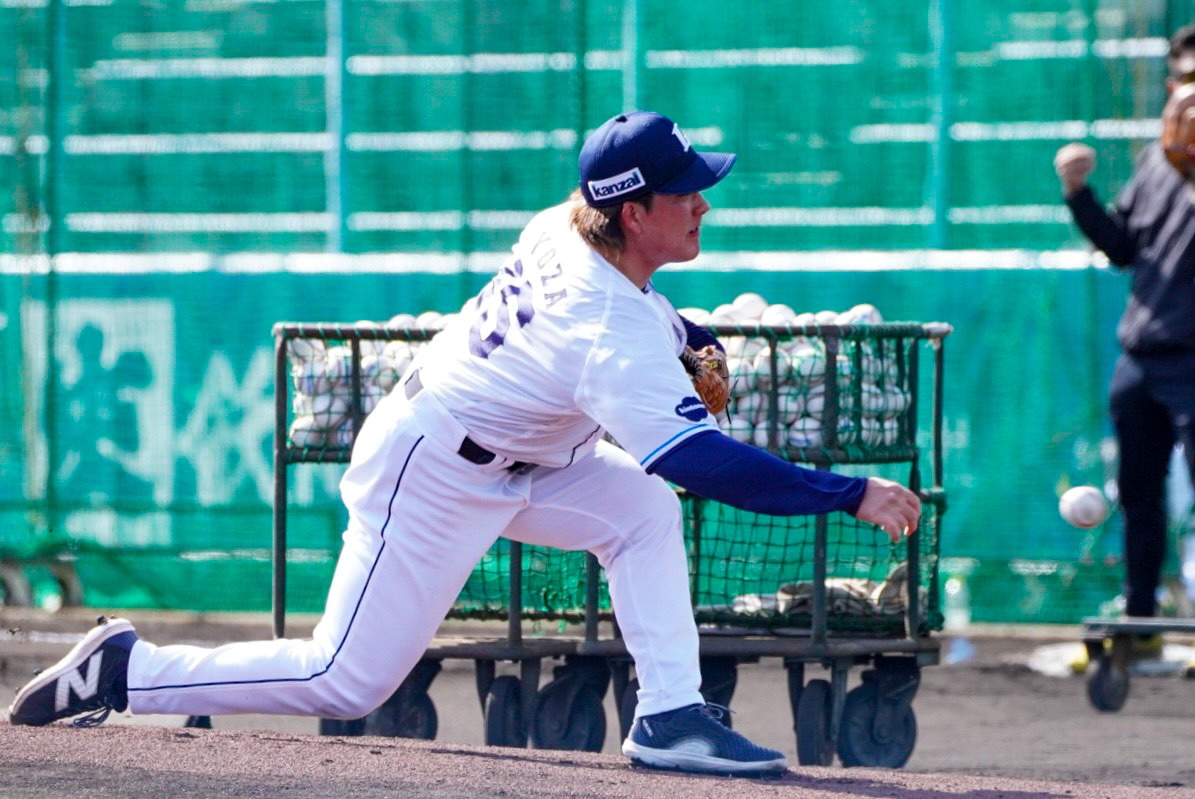 西武・與座海人【写真：宮脇広久】