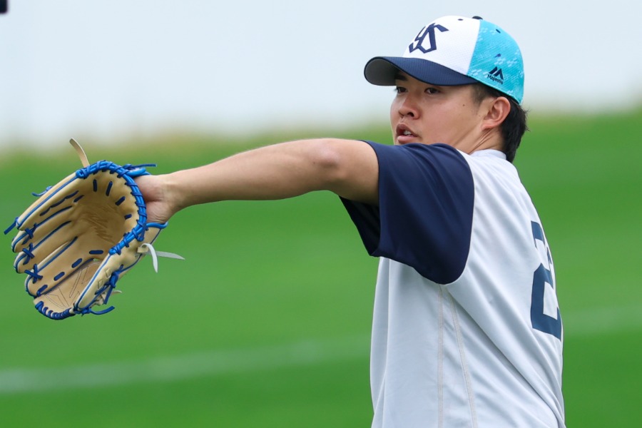 ヤクルト・松本健吾【写真：加治屋友輝】