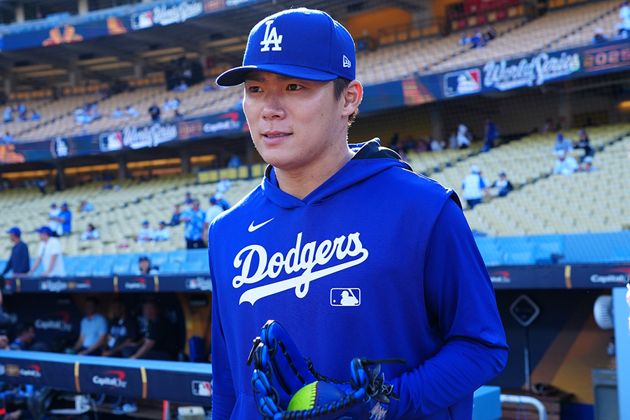 ドジャース・山本由伸【写真：荒川祐史】