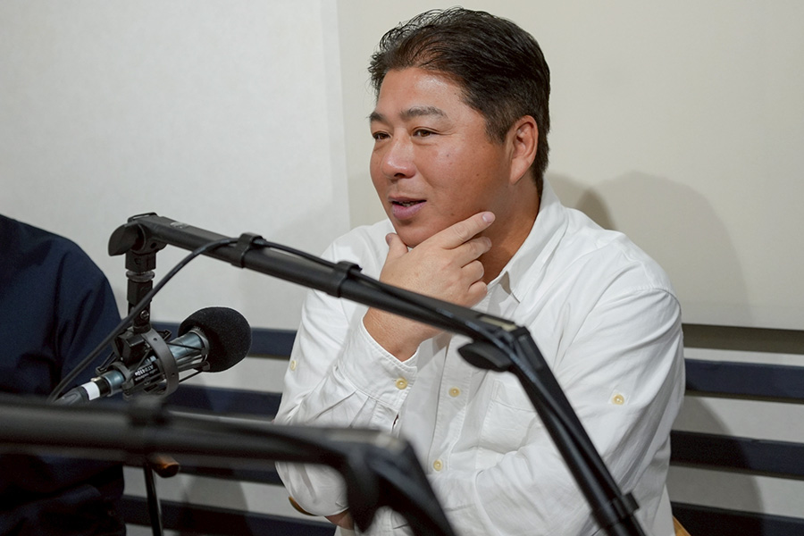 「Full-Count LAB」に出演した真中満氏【写真：編集部】