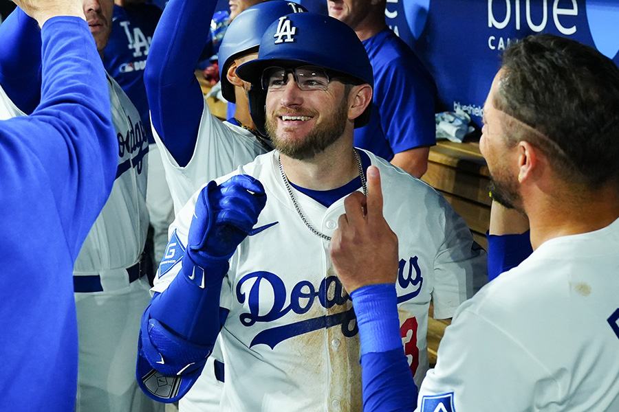 ドジャースのマックス・マンシー【写真：荒川祐史】