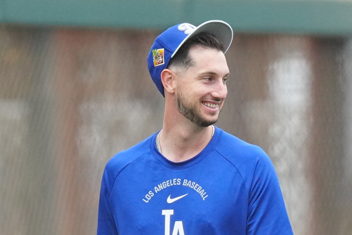 ドジャースのカイル・タッカー【写真：荒川祐史】