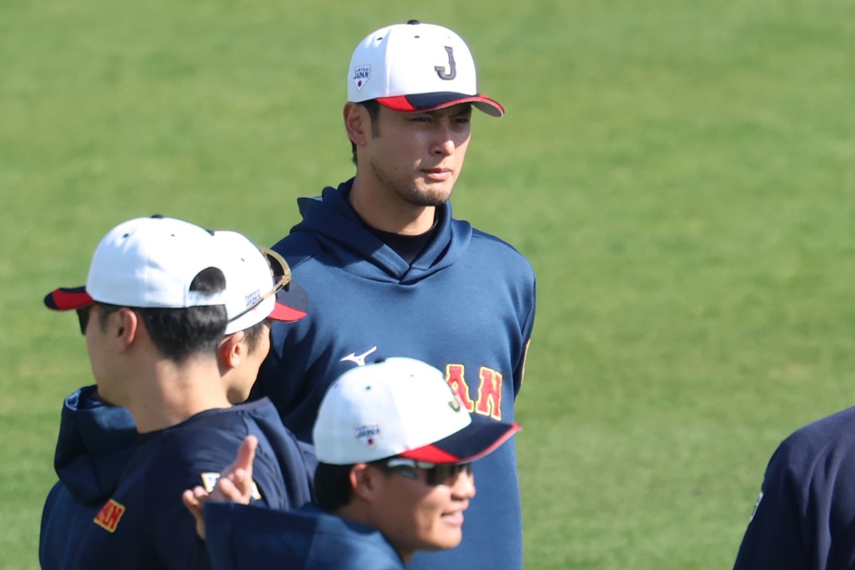侍ジャパン臨時アドバイザーのダルビッシュ有【写真：加治屋友輝】