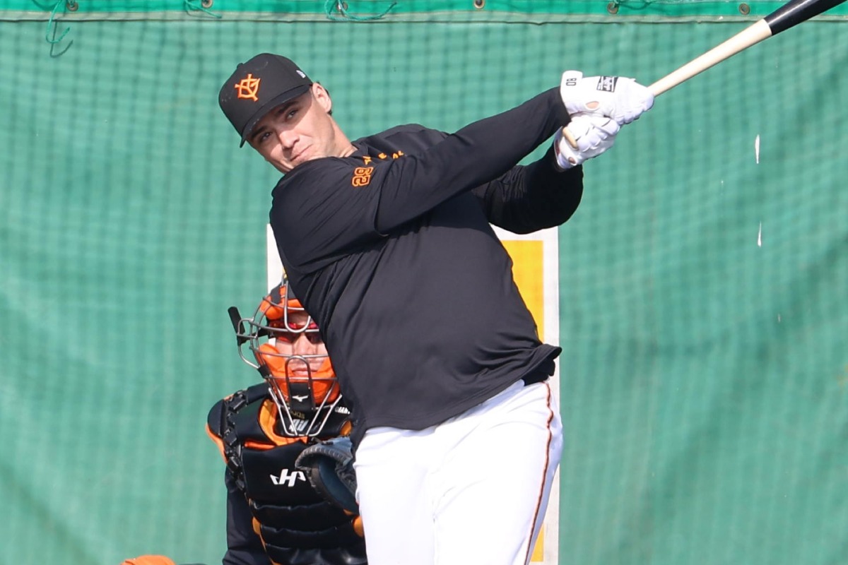 巨人のボビー・ダルベック【写真提供：産経新聞社】