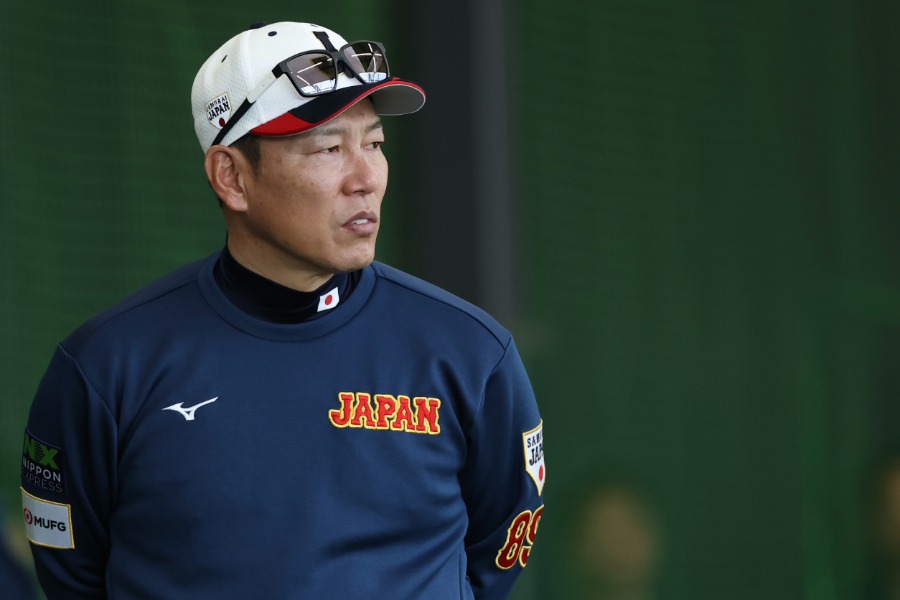 侍ジャパン・井端弘和監督【写真：加治屋友輝】