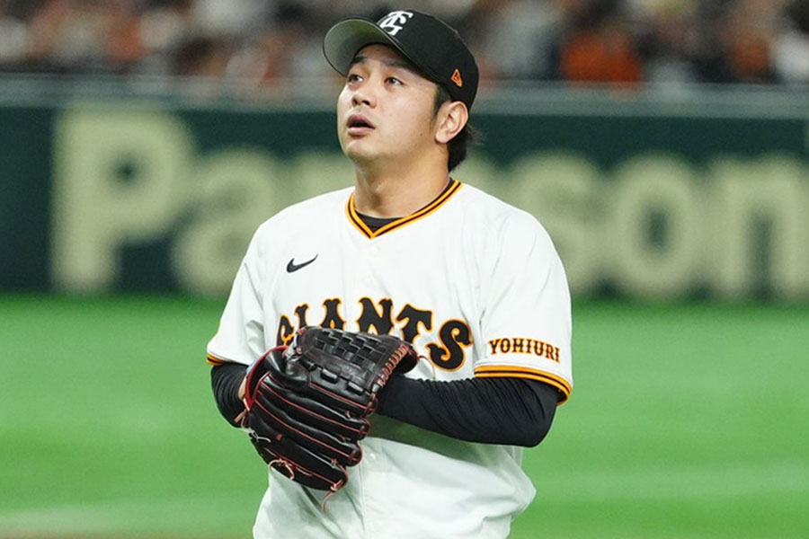 巨人・石川達也【写真：小林靖】