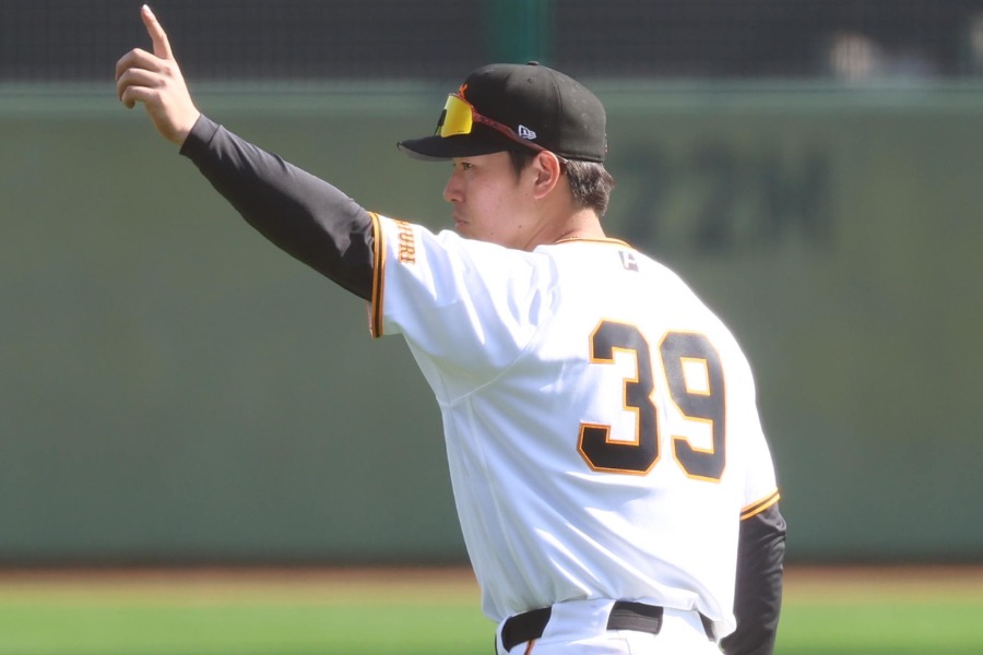 巨人・皆川岳飛【写真提供：産経新聞社】