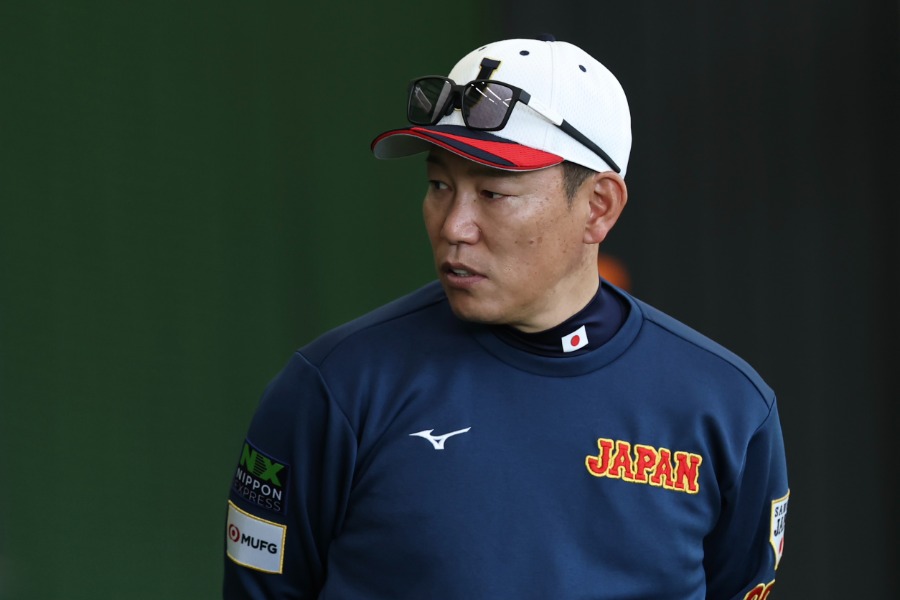 侍ジャパン・井端弘和監督【写真：加治屋友輝】