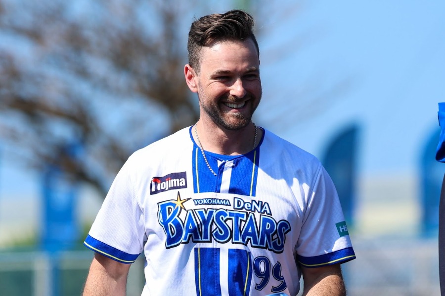 小学生時代に日本に住んだ経験のあるDeNAのクーパー・ヒュンメル【写真：加治屋友輝】