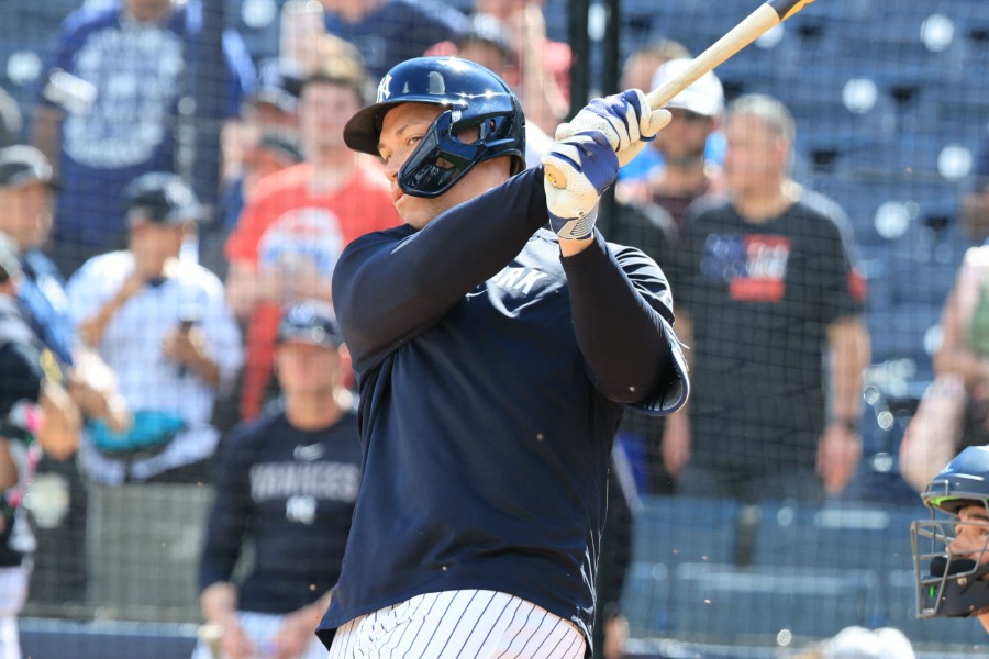 ヤンキースのアーロン・ジャッジ【写真：ロイター】