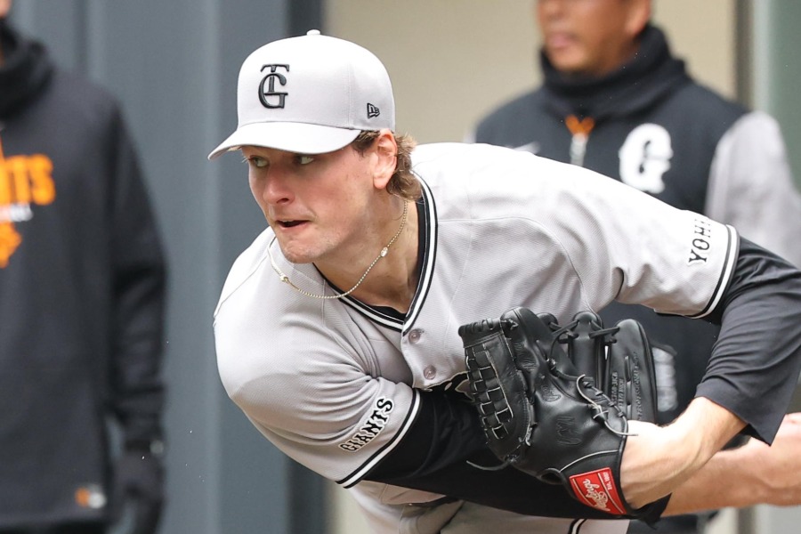 巨人のフォレスト・ウィットリー【写真提供：産経新聞社】