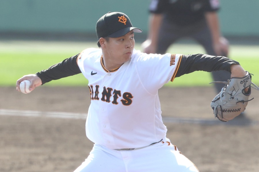 巨人・田和廉【写真提供：産経新聞社】