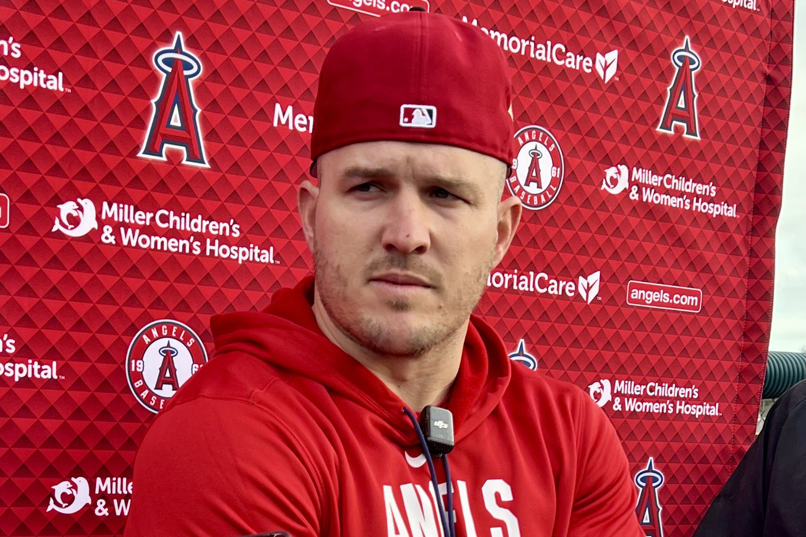 エンゼルスのマイク・トラウト【写真：小谷真弥】