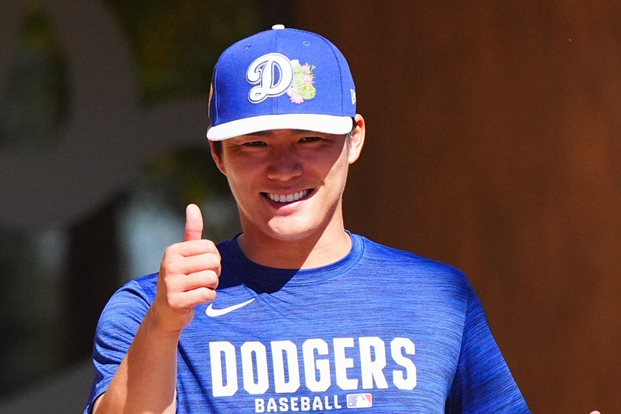 ドジャース・山本由伸【写真：荒川祐史】