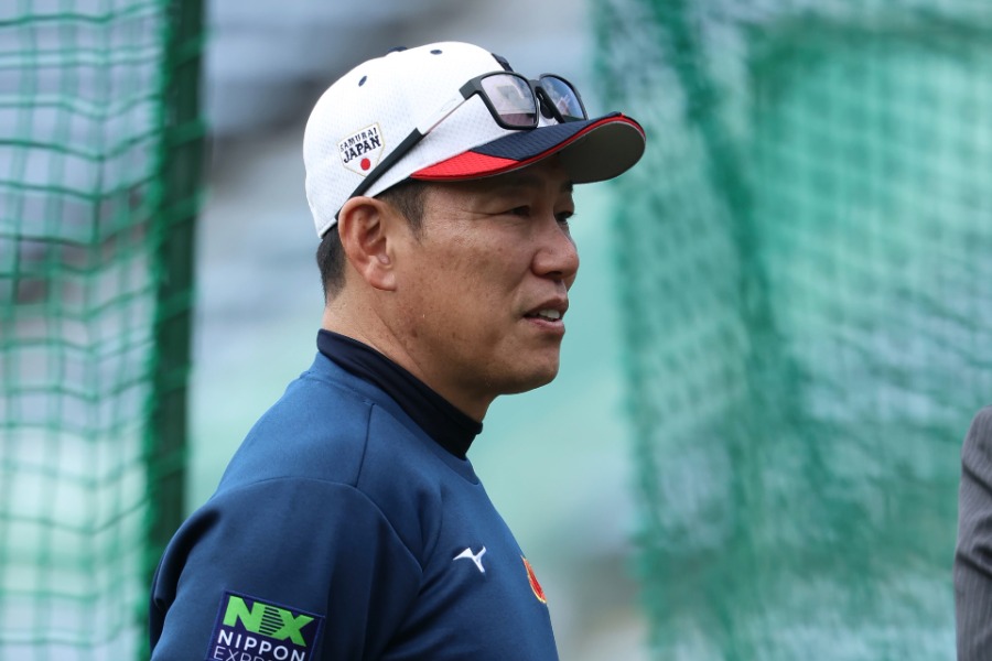 侍ジャパン・井端弘和監督【写真:加治屋友輝】