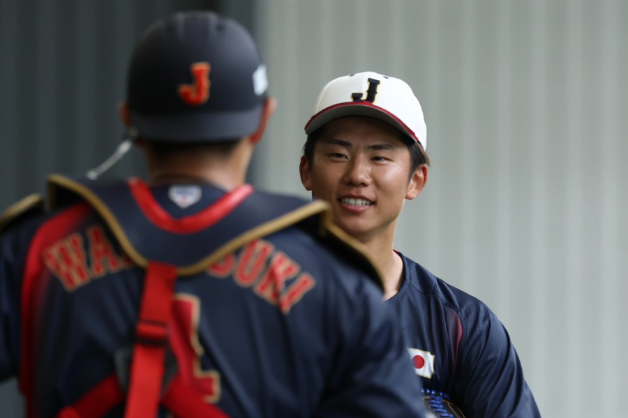 侍ジャパン・曽谷龍平【写真:加治屋友輝】