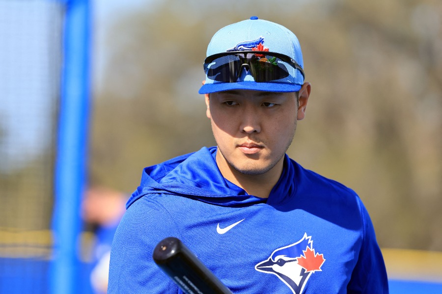 ブルージェイズ・岡本和真【写真：ロイター】