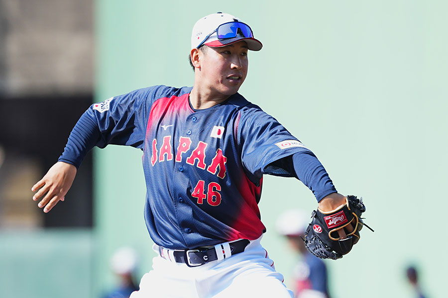 侍ジャパン・藤平尚真【写真：小林靖】