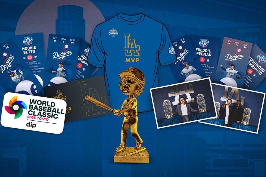 ドジャース日本公式ファンクラブ「MVPコース」の特典が発表された【画像：球団提供】