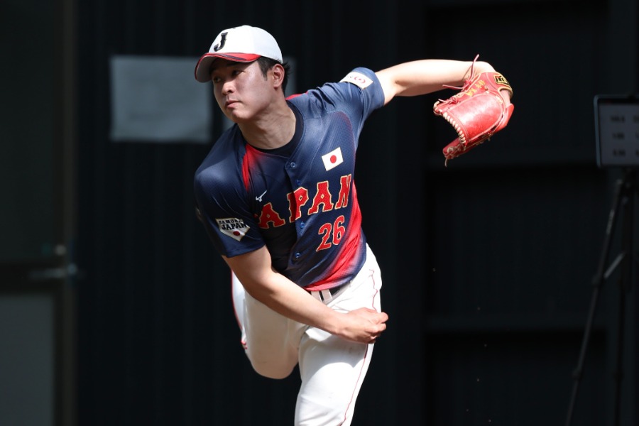 侍ジャパン・種市篤暉【写真：加治屋友輝】