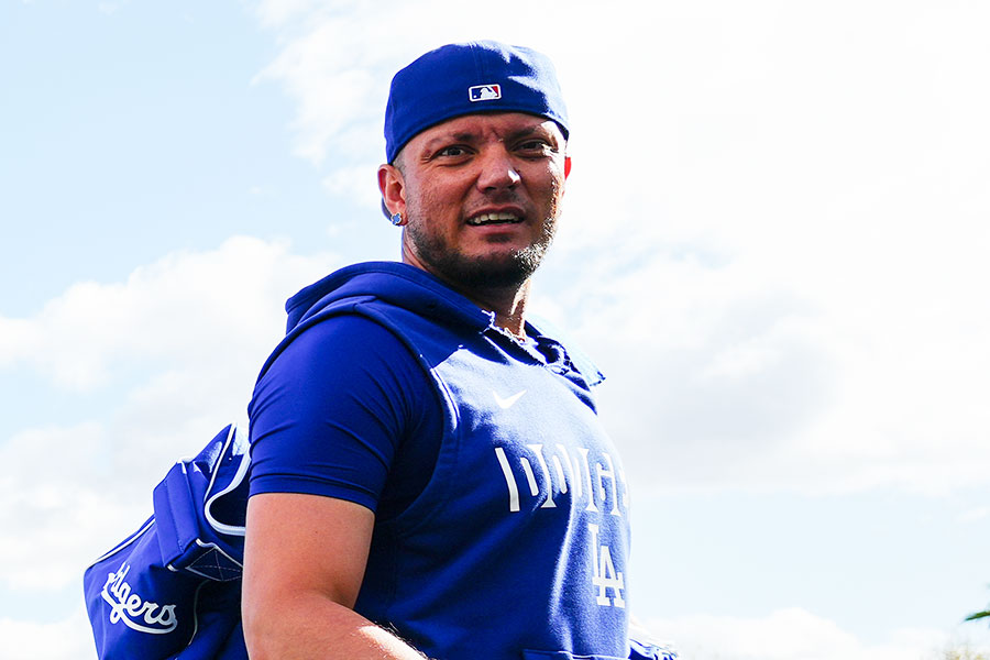 ドジャースのミゲル・ロハス【写真：荒川祐史】