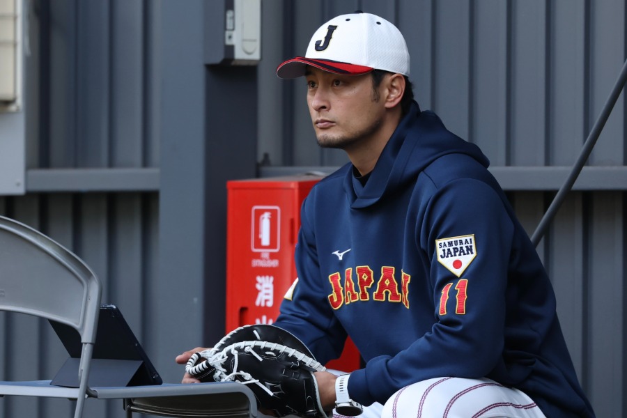侍ジャパンのアドバイザーを務めるダルビッシュ有【写真：加治屋友輝】