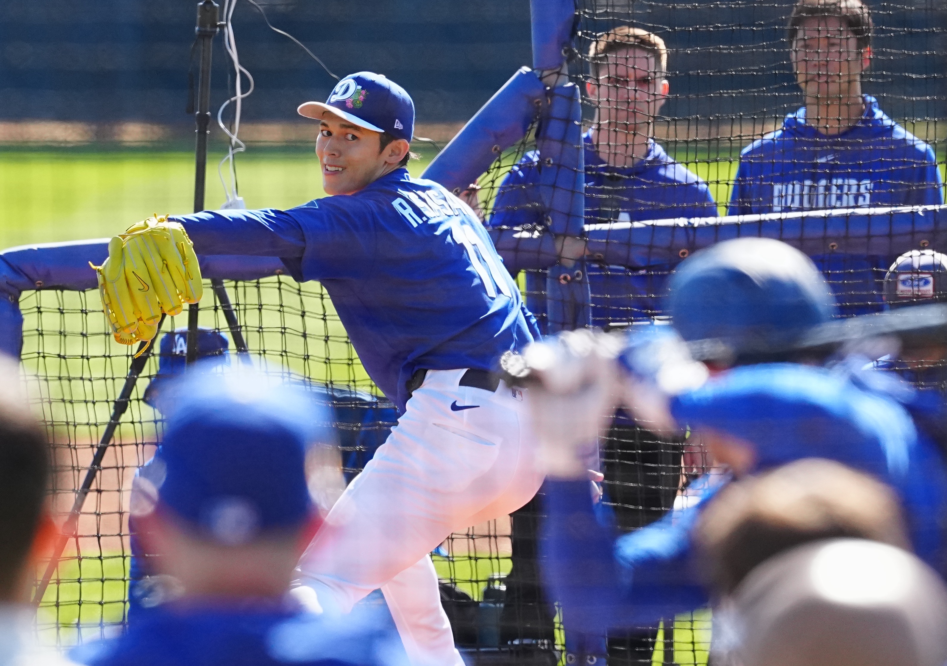 ドジャースの佐々木朗希【写真:荒川祐史】