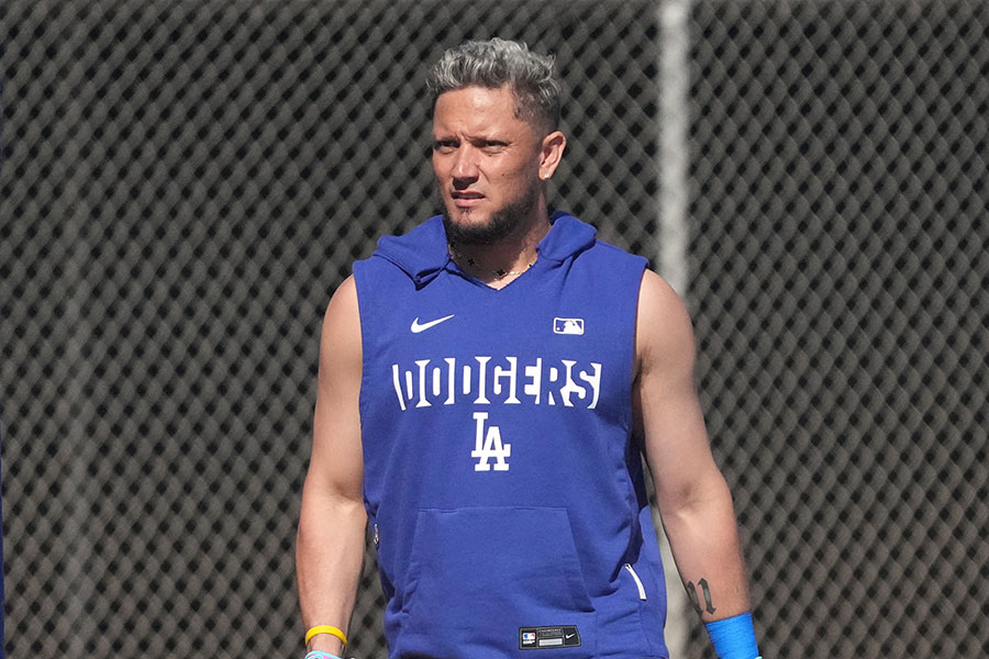 ドジャースのミゲル・ロハス【写真：ロイター】